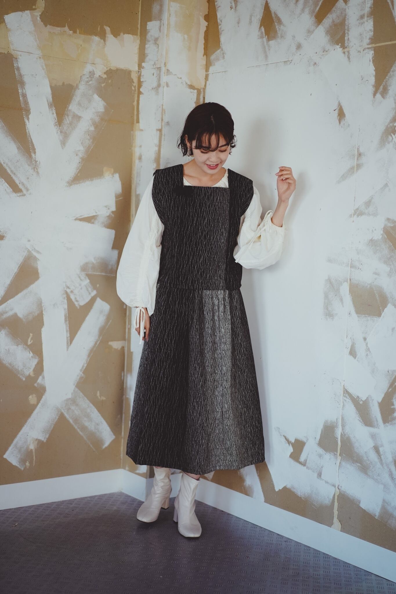 週末限定特別価格 ベスト ロングスカート チャイナ セットアップ 着物  