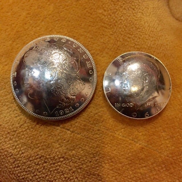 Silver Concho “One Dollar 1921” | BomCouro