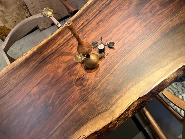 Premium】クラロウォールナット_1720×800-1170×57_青山店_テーブル天板