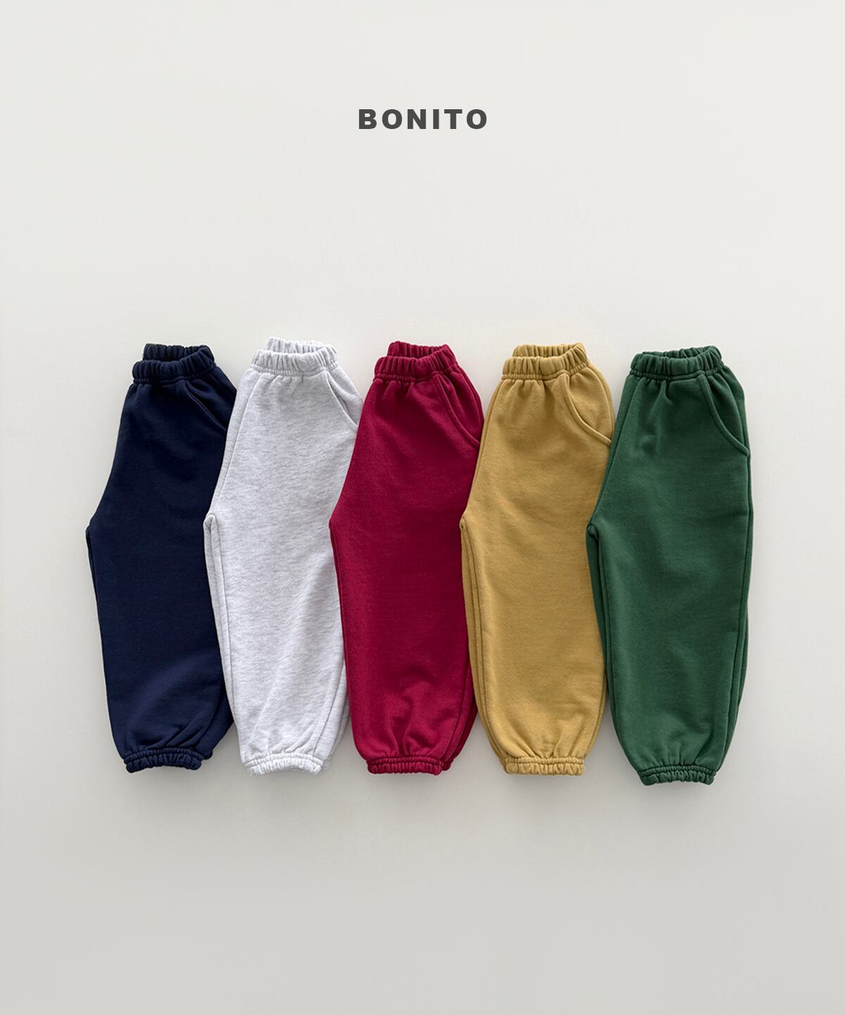 【Jr.size】soft jogger pants【BONITO】※9月中旬発送予定