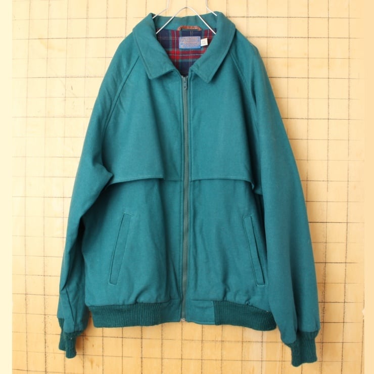 70s USA製 PENDLETON ペンドルトン ジップアップ ウール ジャケット