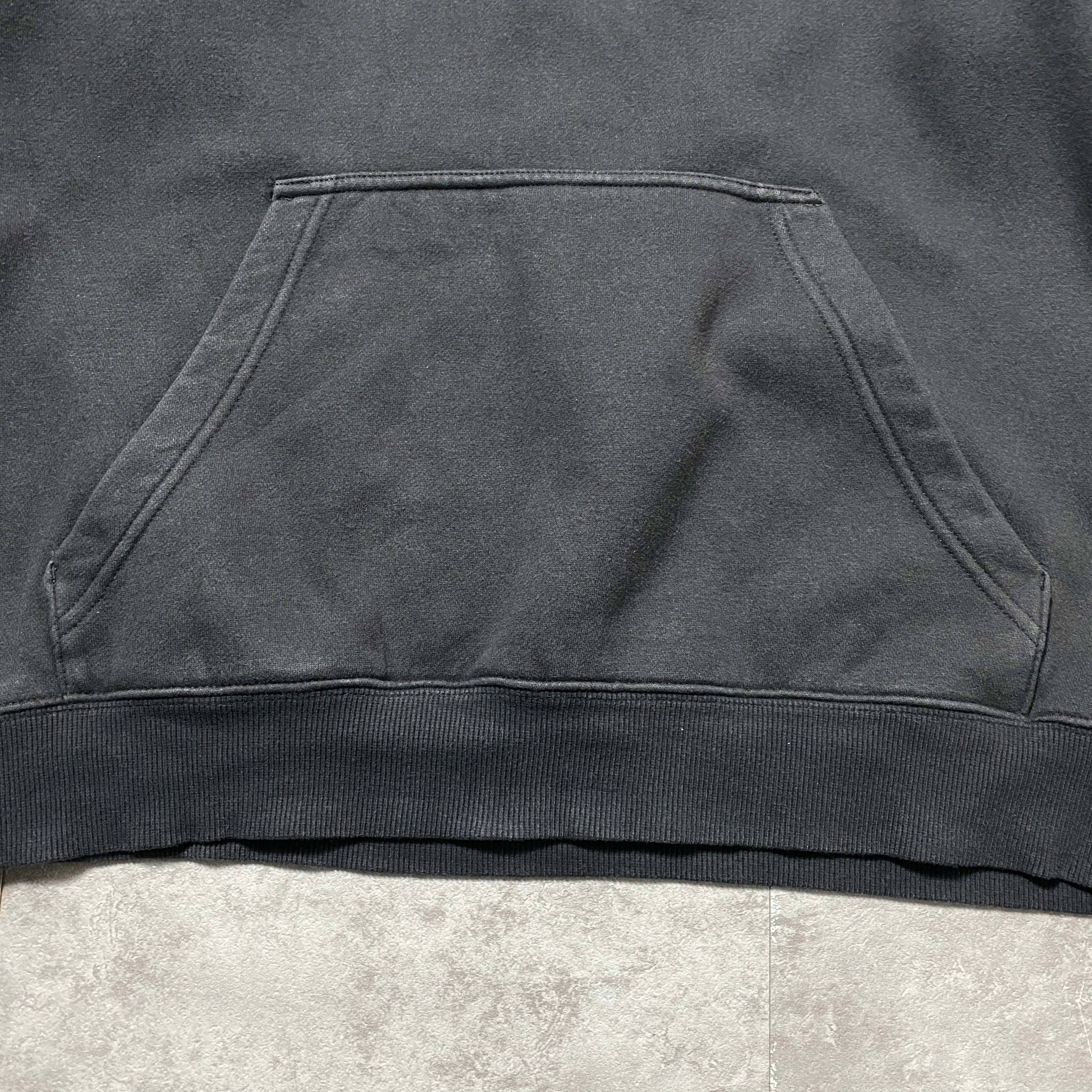 00's adidas アディダス 刺繍パフォーマンスロゴ US.XLサイズ ブラック