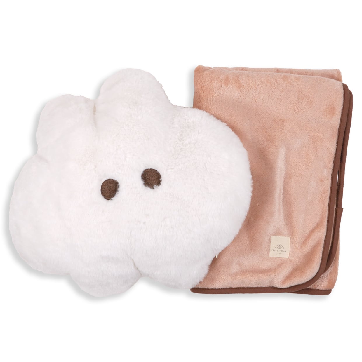 なでウサクッションブランケット/ピンク(MK-569)