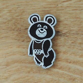 こぐまのミーシャ/金属製壁掛け/東欧アンティーク ミーシャ | 雑貨トリコ