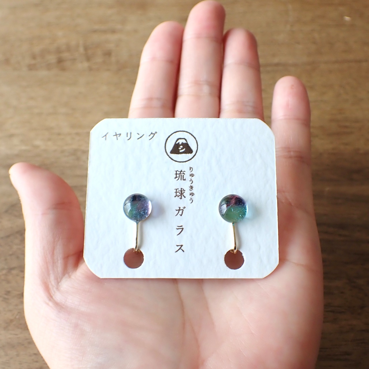 イヤリング / 琉球ガラス