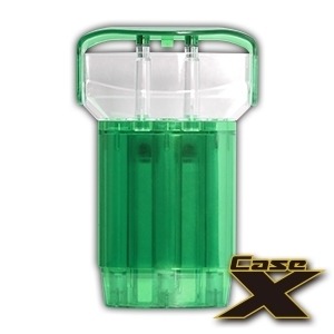 ケースX（クリアグリーン）