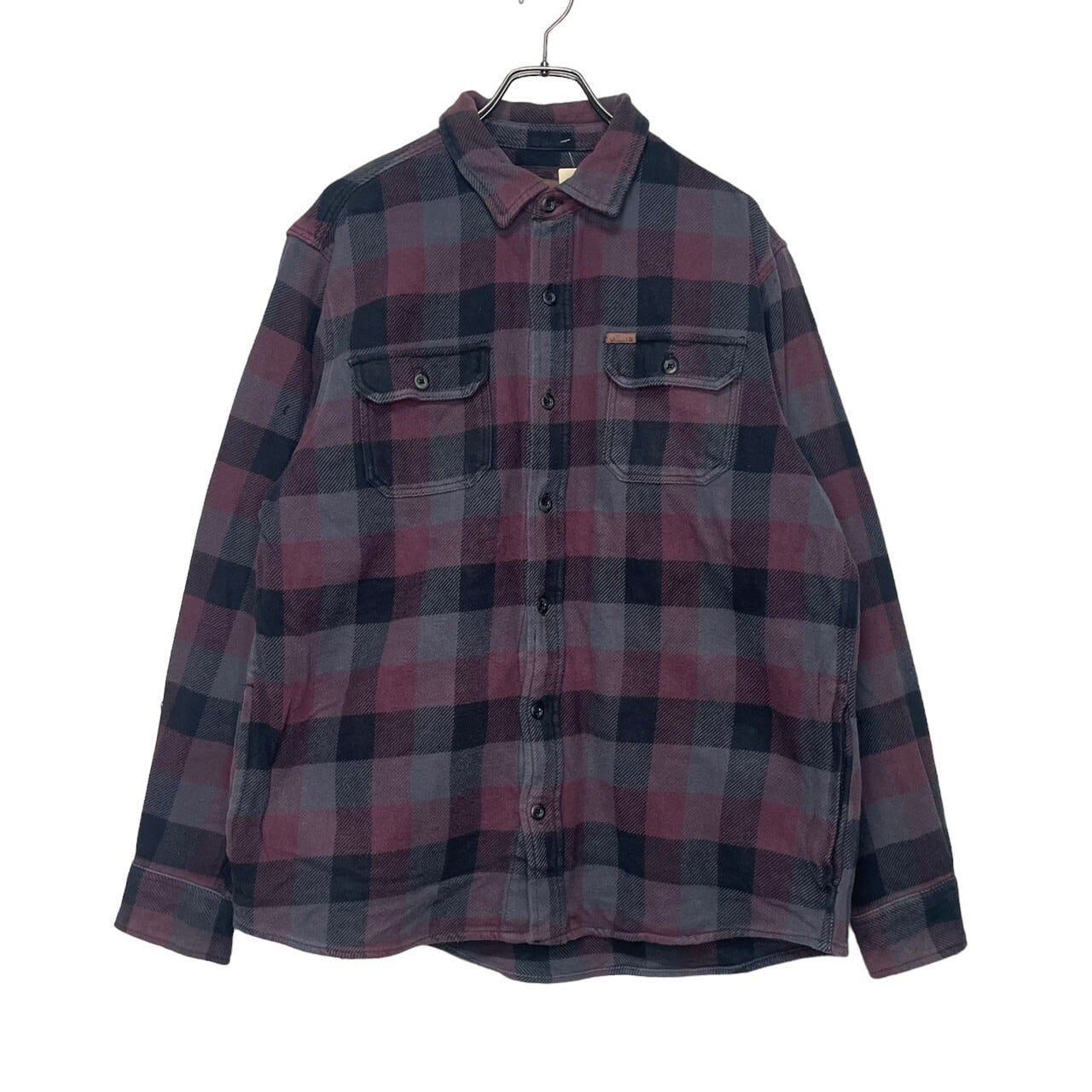 50s BRINT チェック柄ネルシャツ ビンテージ 希少】50s Brent プリントネルシャツ ヴィンテージ チェックシャツ