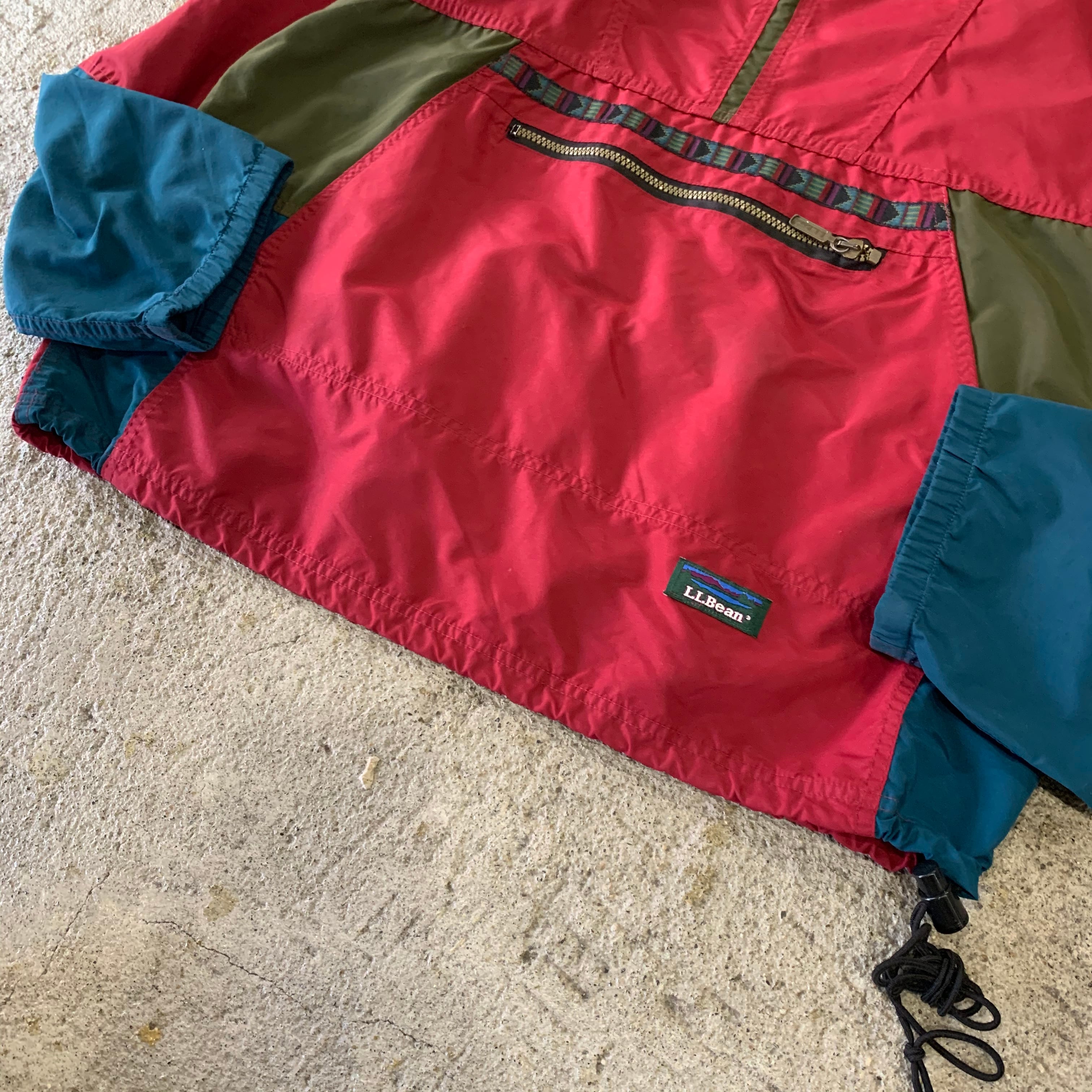 90s LL BEAN Tyrolean nylon anorak | What