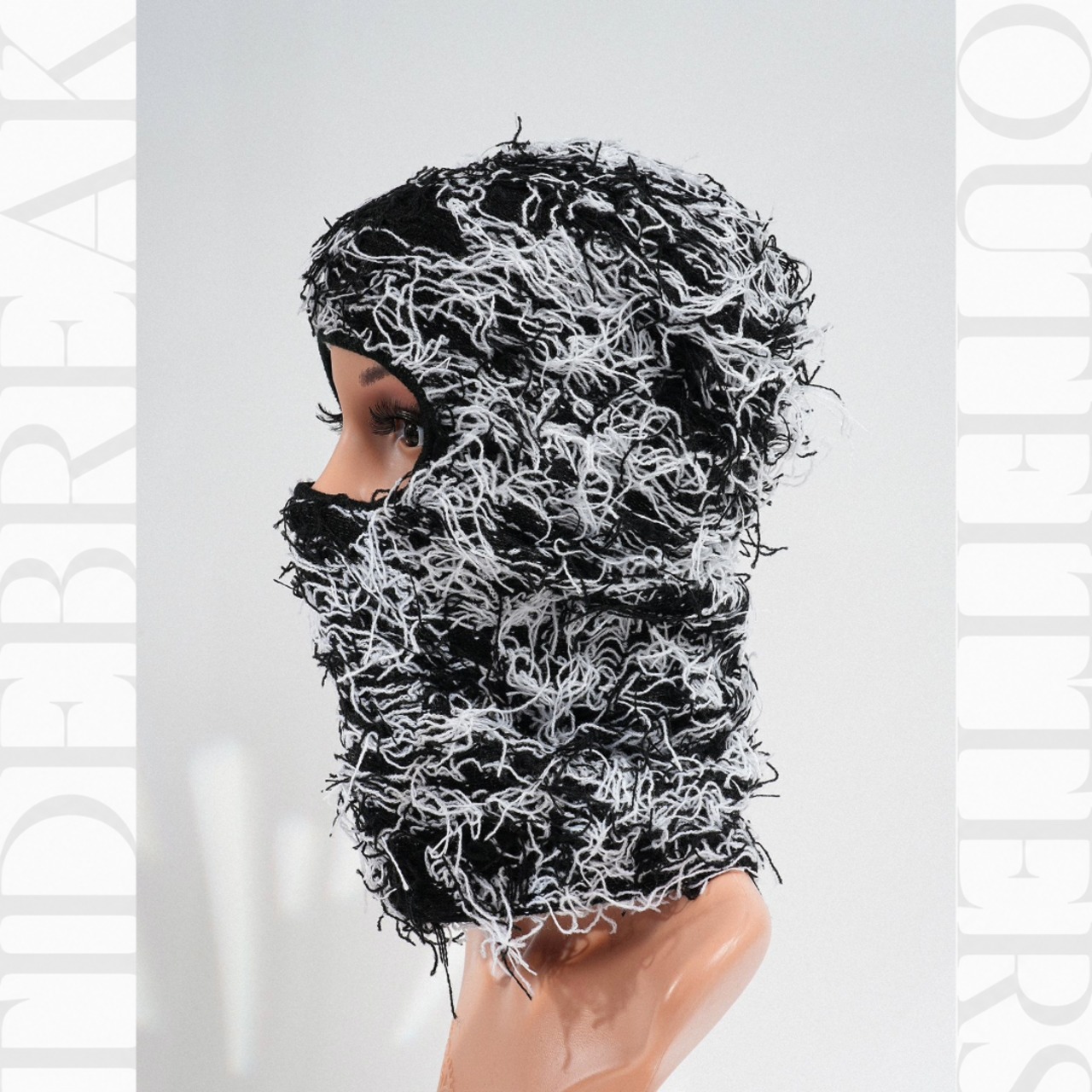 Distressed Texture Balaclava TB2395・画像4