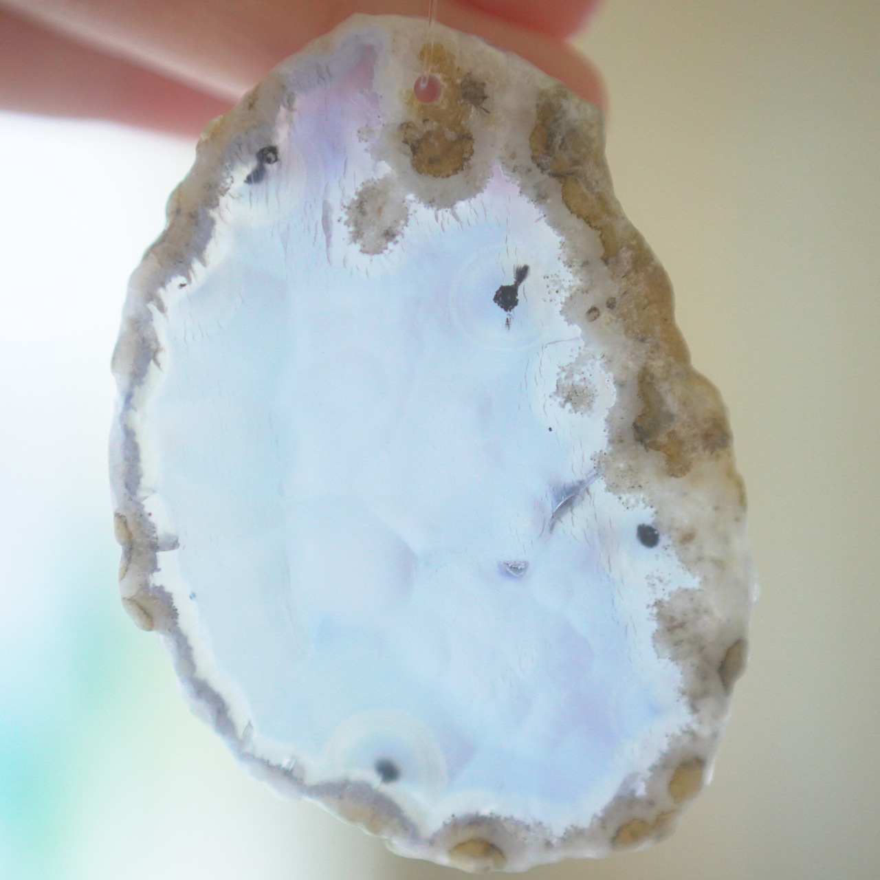 Lemon Soda 09 - アゲートヒーリングチャイム / Agate Sun Catcher Wind Chime 604