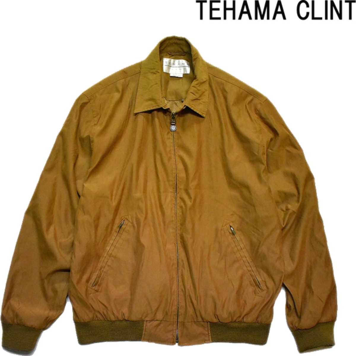 1点物◇TEHAMA CLINTビッグサイズ茶ブルゾンジャケットUS古着XLメンズ 