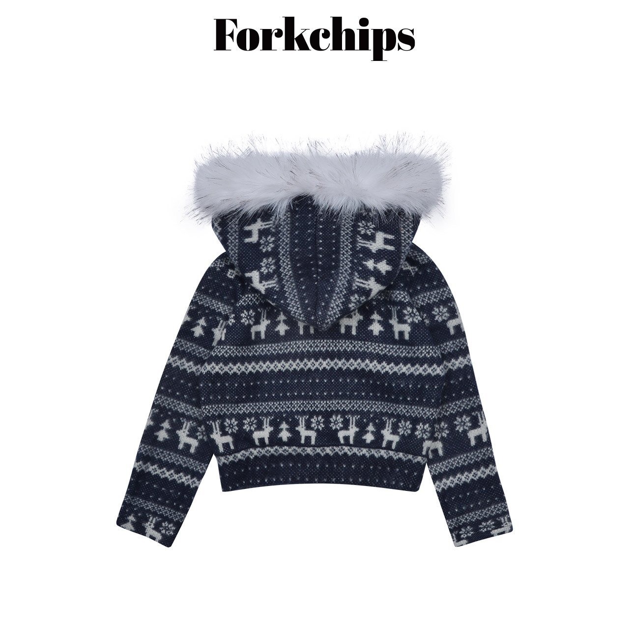 FORK CHIPS［取寄］nordic cardigan 26winter