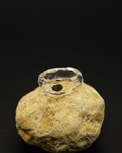 SENTE - LUMIEF OPAL:Rough Ring Main Color: Black:16号