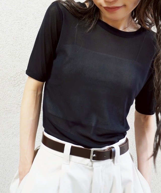 シアー半袖T　5144813 (0604)