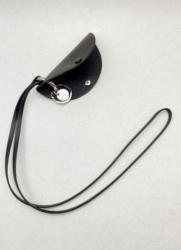 half moon leather key nl