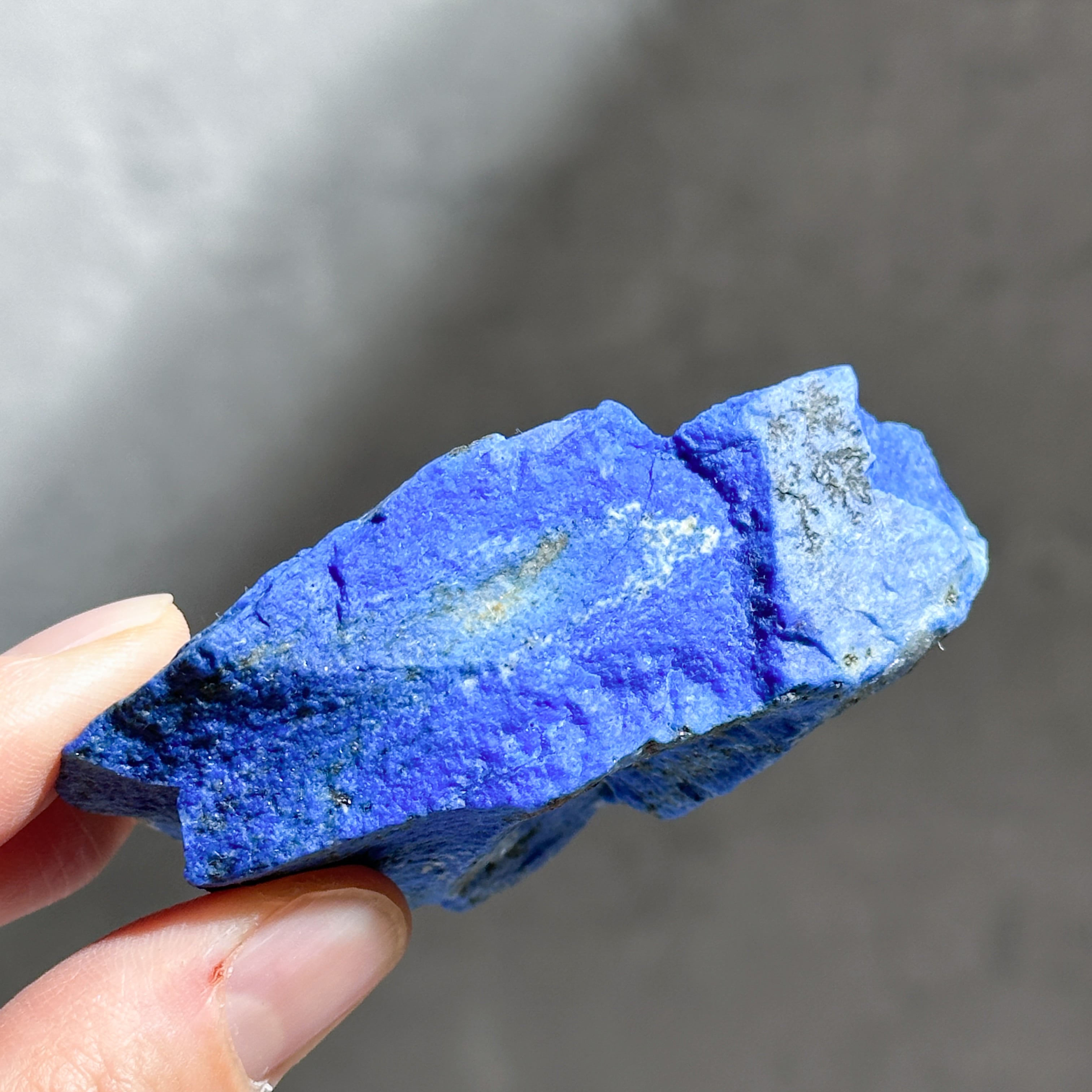 ラピスラズリ　結晶　95g ラピスラズリ 原石 95◇ Lapis Lazuli ◇天然石・鉱物・パワーストーン