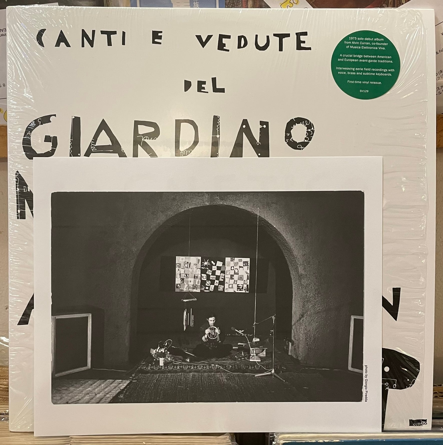 洋楽 Alvin Curran canti e vedute del giardin Alvin Curran 