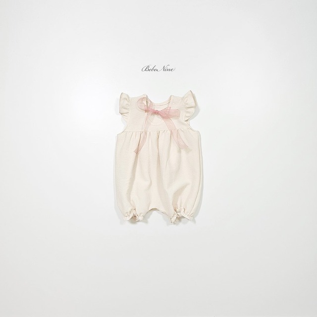 入荷待ち[bebenine] petit frill ribbon suit