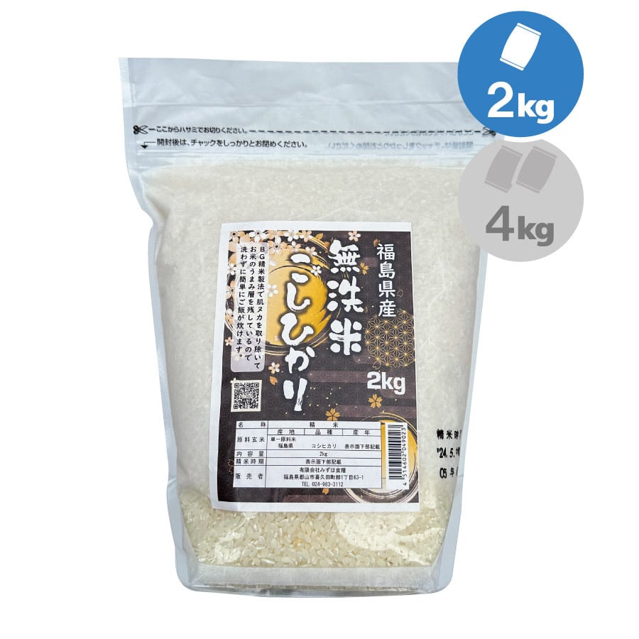 福島県産 コシヒカリ 令和5年産 米 22kg×2