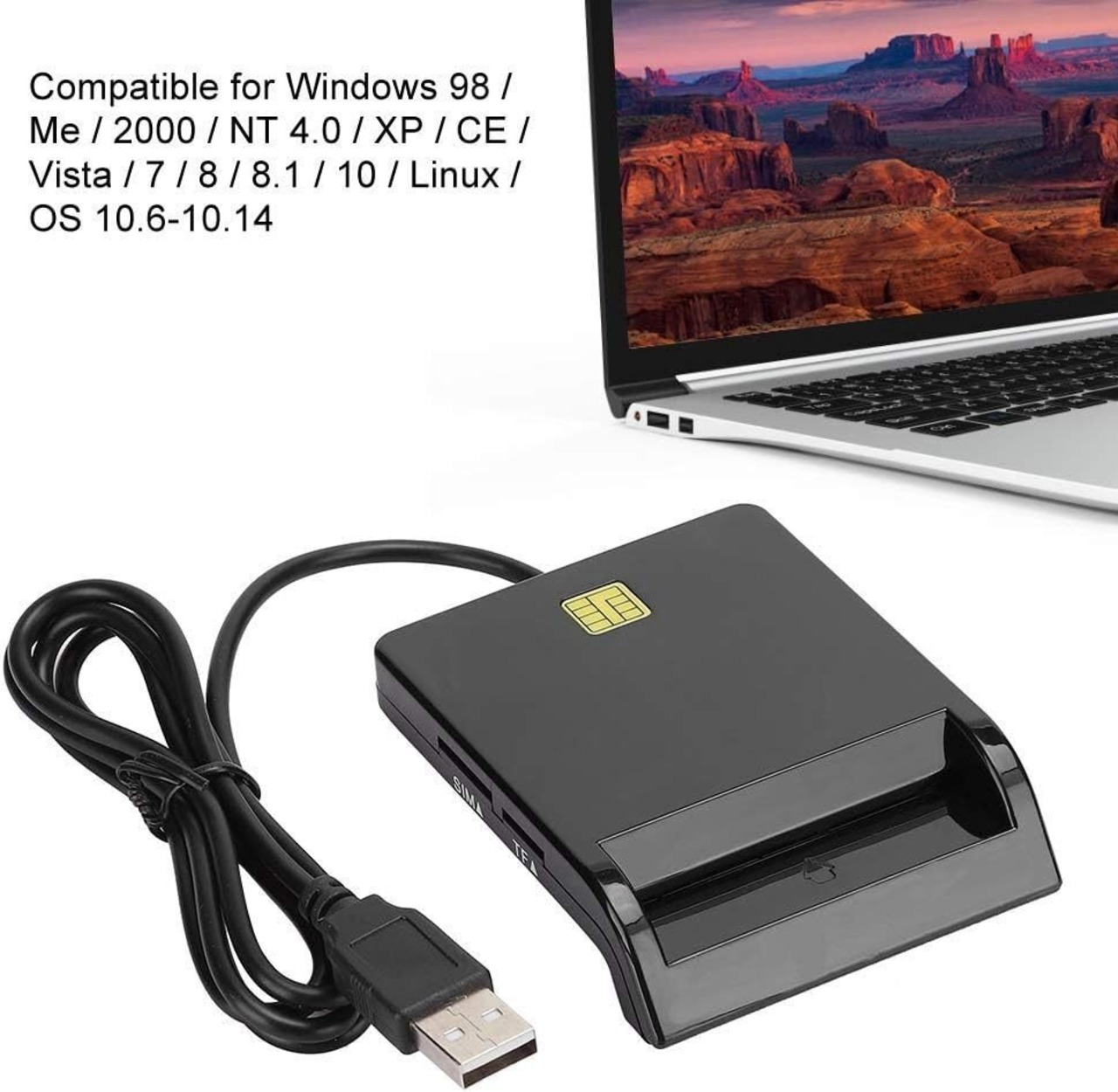 TF/SIM/SDカード カードリーダー カードアダプター USBカードリーダー 98 Me 2000 NT 4.0 XP CE Vista 7 8 8.1 10 Linux