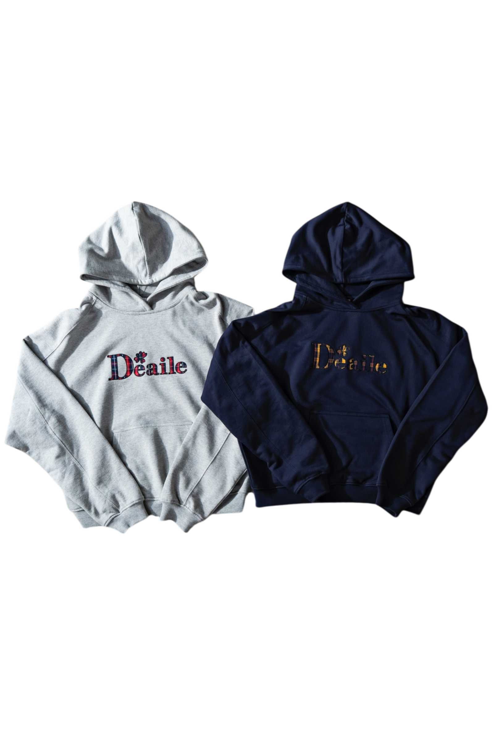 Deaile Logo Check Hoodie | Deaile