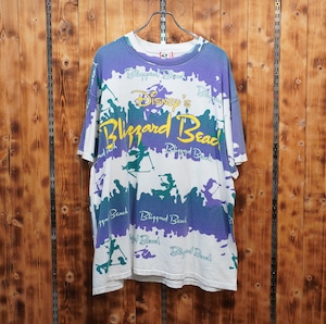 90s disney blizzard beach Tシャツ one size(XL位) ディズニー ブリザードビーチ