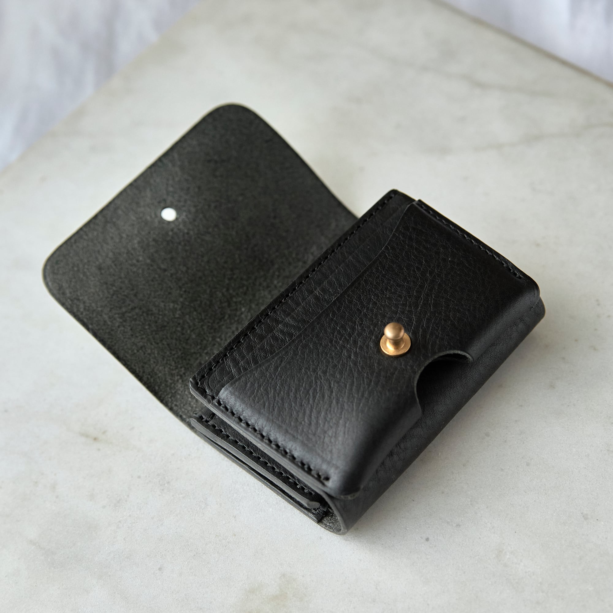 三つ折り財布】ミニ財布 コンパクト ミニマムウォレット レディース