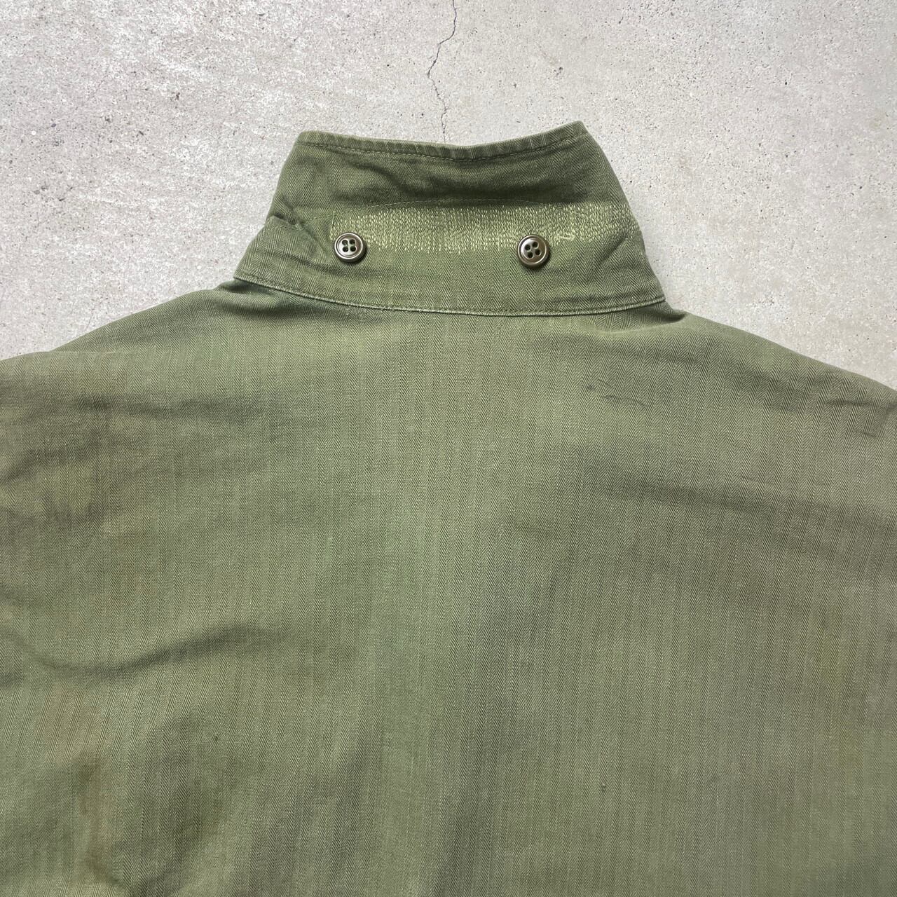 40年代 U.S.ARMY 米軍実品 M-43 HBT ミリタリー ユーティリティー