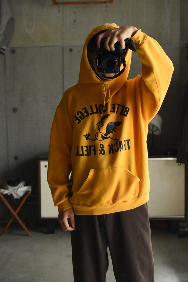 OK／70's "RUSSELL ATHLETIC" pullover sweat parka