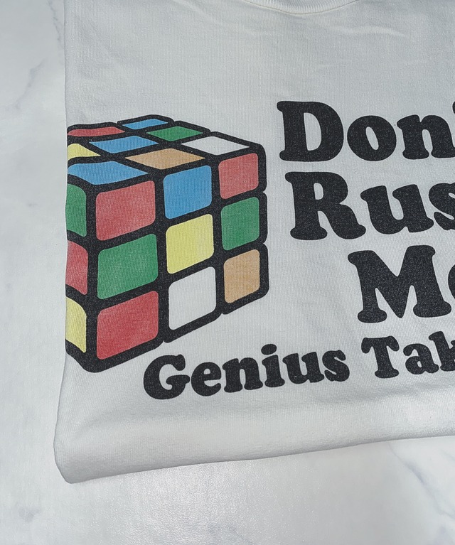 vintage “ Rubik's Cube” game Tshirt ルービックキューブ ゲームT ビンテージ ALAN