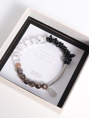 linear & raw bracelet | ACENUS STUDIO