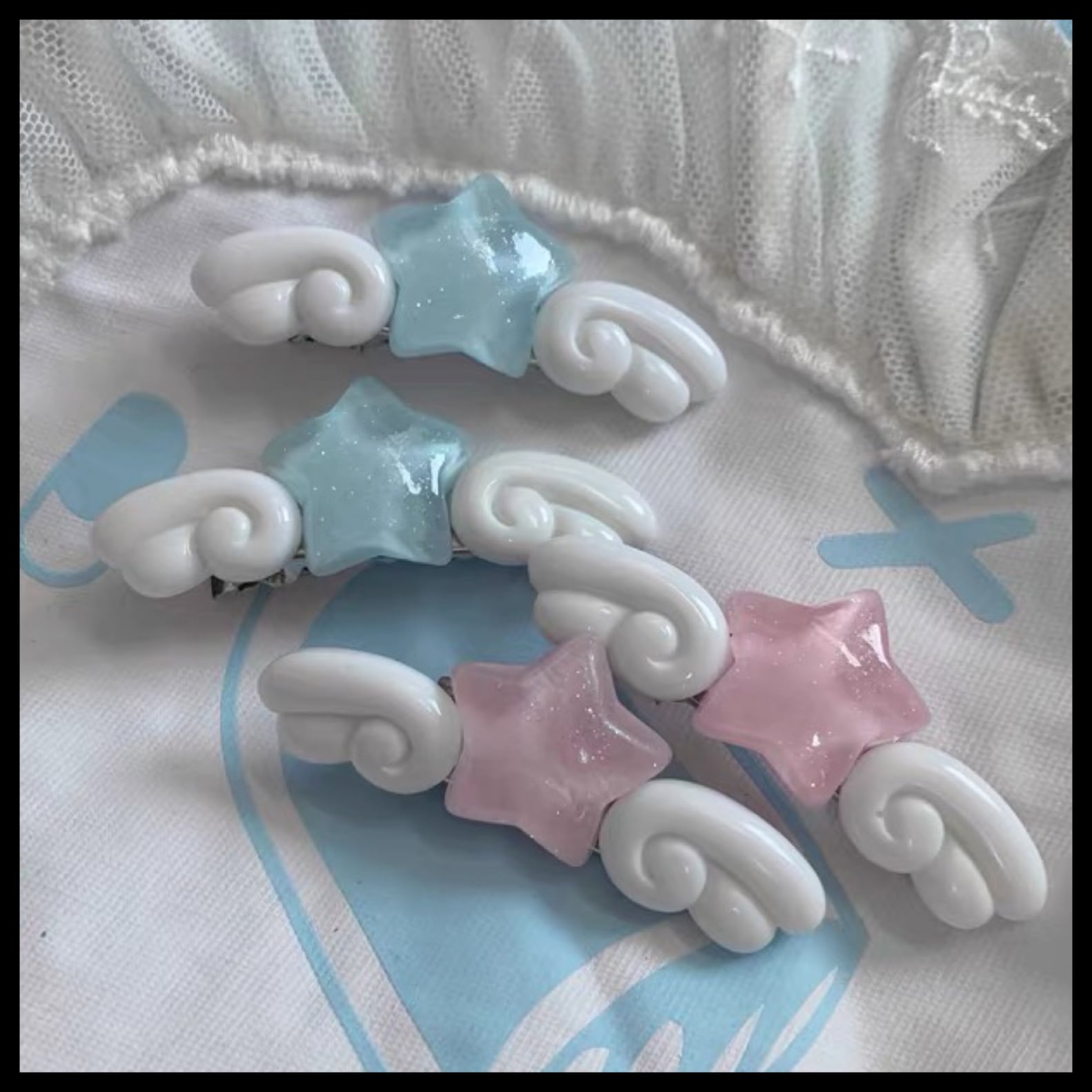 お取り寄せ】天使界隈 サブカル ぷっくりエンジェルスター ヘア