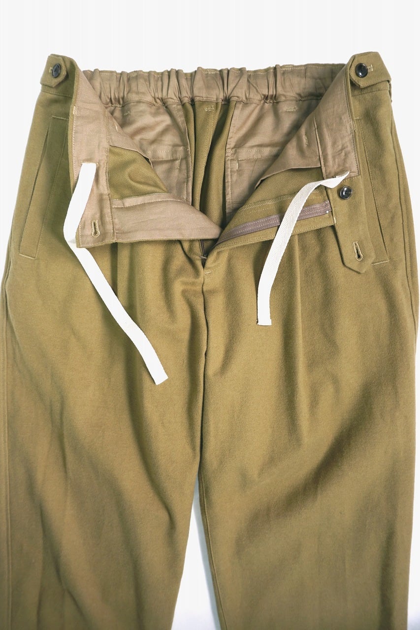 Flannel Suede Finish Trousers