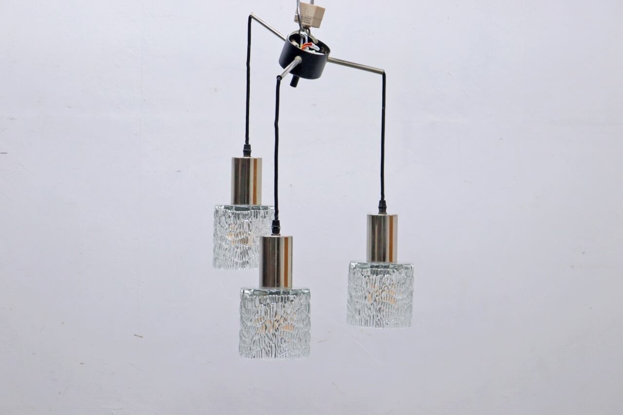 ビンテージ　ペンダントライト　stoop stoop | Vintage Pendant Lamp in Glass and Brass