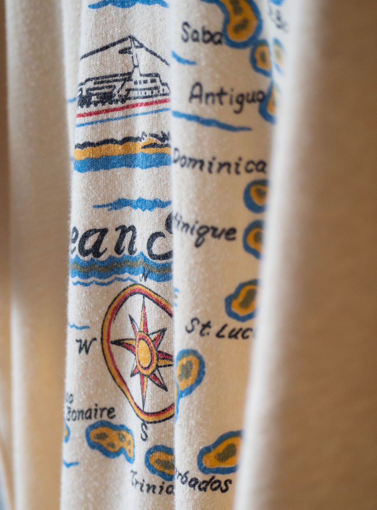 "Shell Seekers" 1990s Caribbean Sea t-shirt