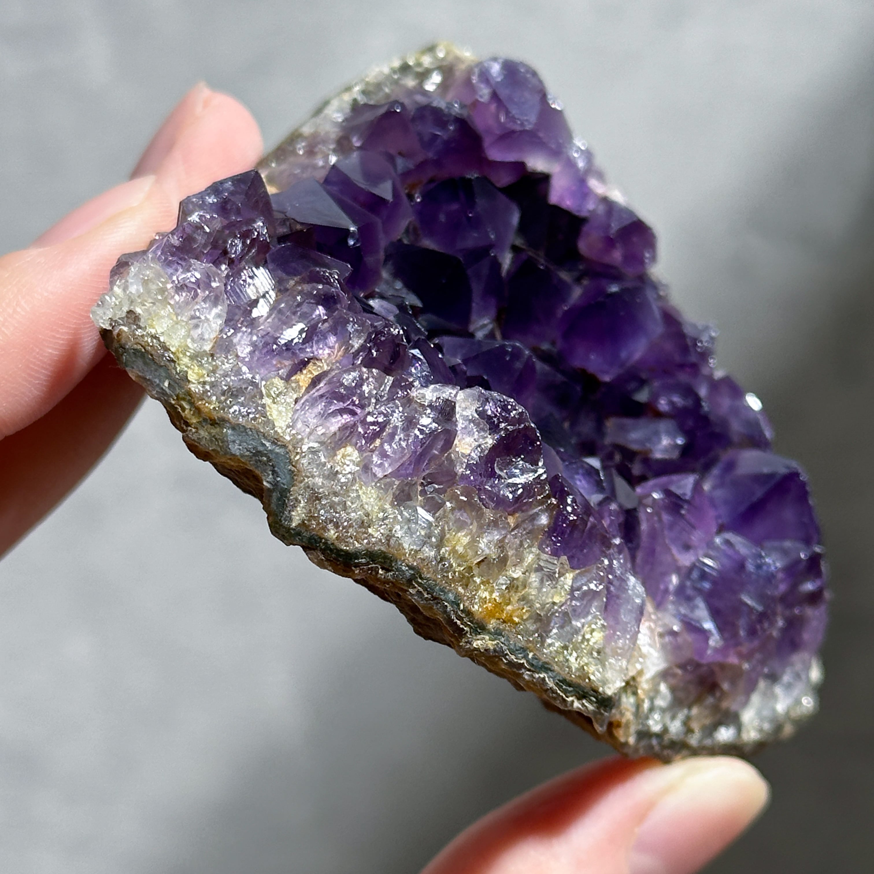 天使の指紋◎ウルグアイ産アメジスト 原石25◇ Amethyst ◇天然石