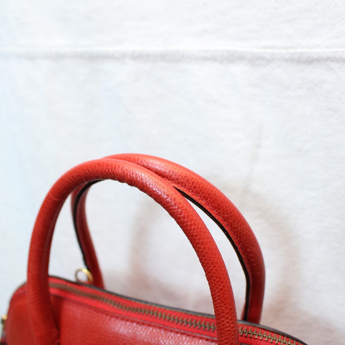2000000005867 mauro governa DOME TYPE LEATHER 2WAY SHOULDER BAG 