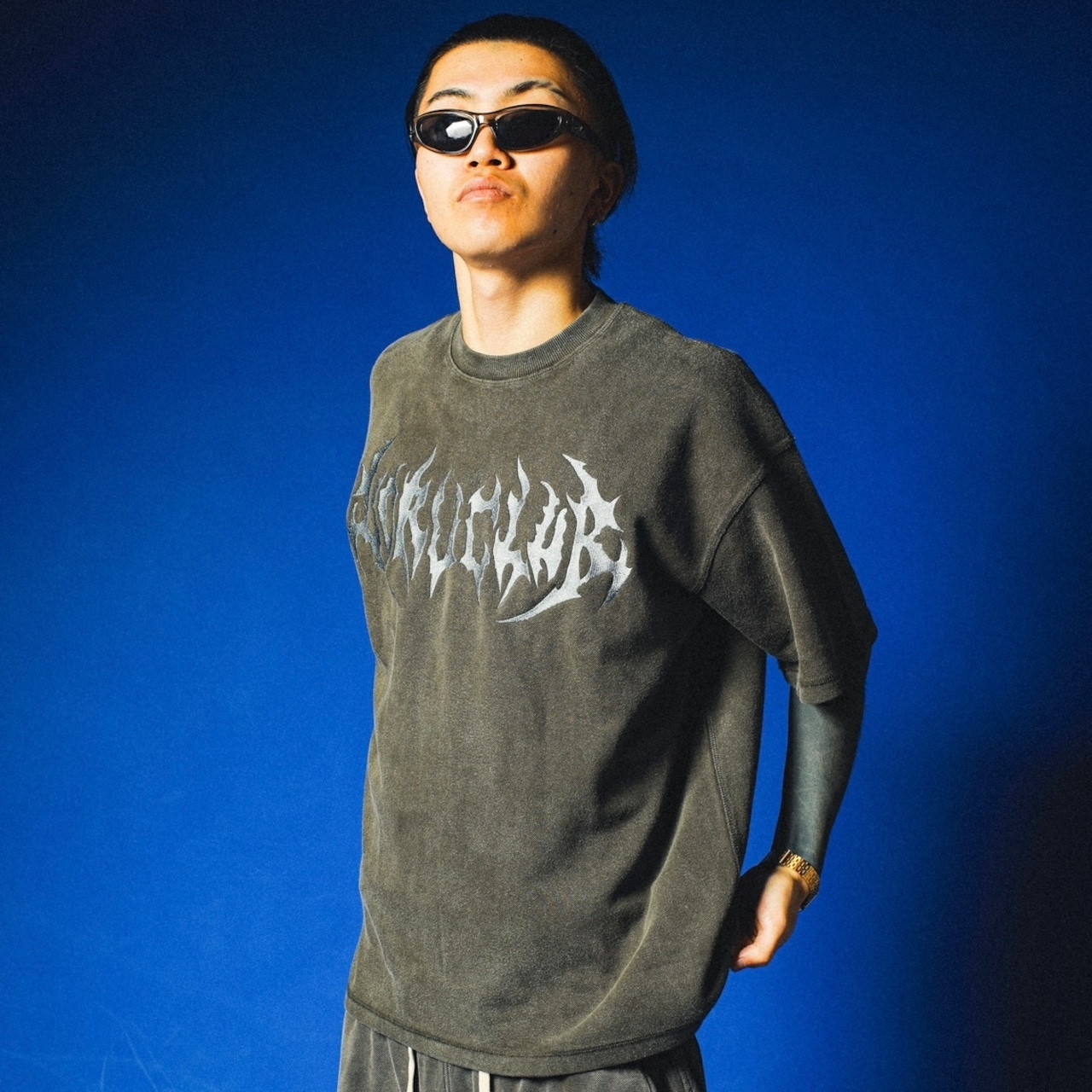 SPARKED LOGO PIGMENT TEE