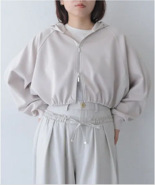 オーダー2月9日まで☆980-25002   ドルマン　ショートフーディー　／３色