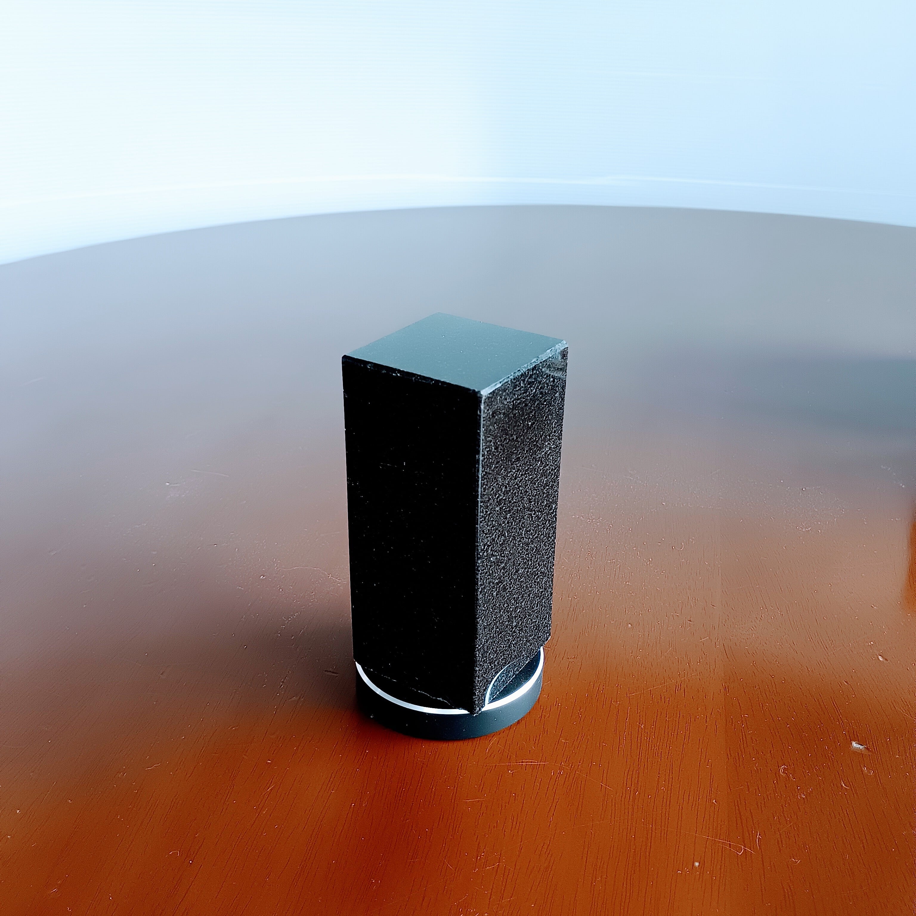 回転位牌 4人用 黒 台付回転体