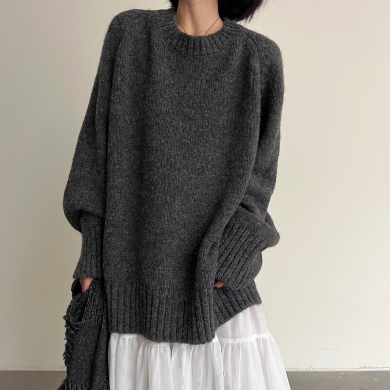 oversized sweater m0353