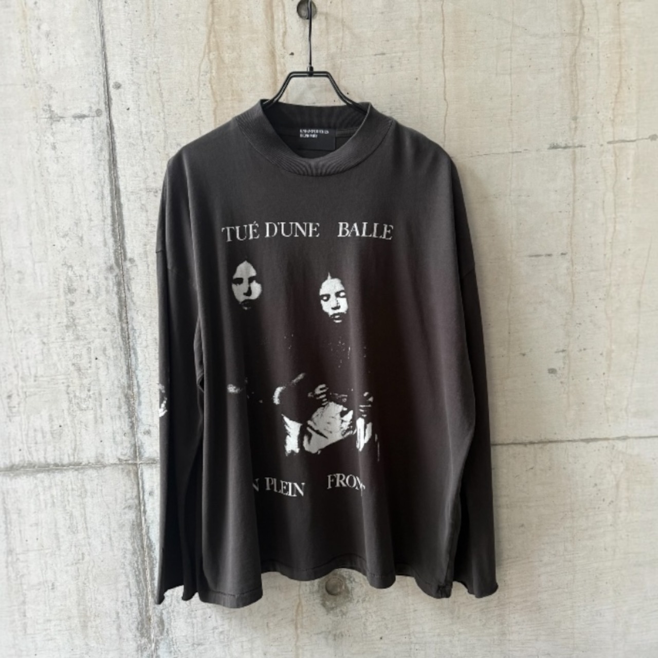 【Enfants Riches Déprimés】Balletue D’une Mock Neck LS T-Shirt - 1