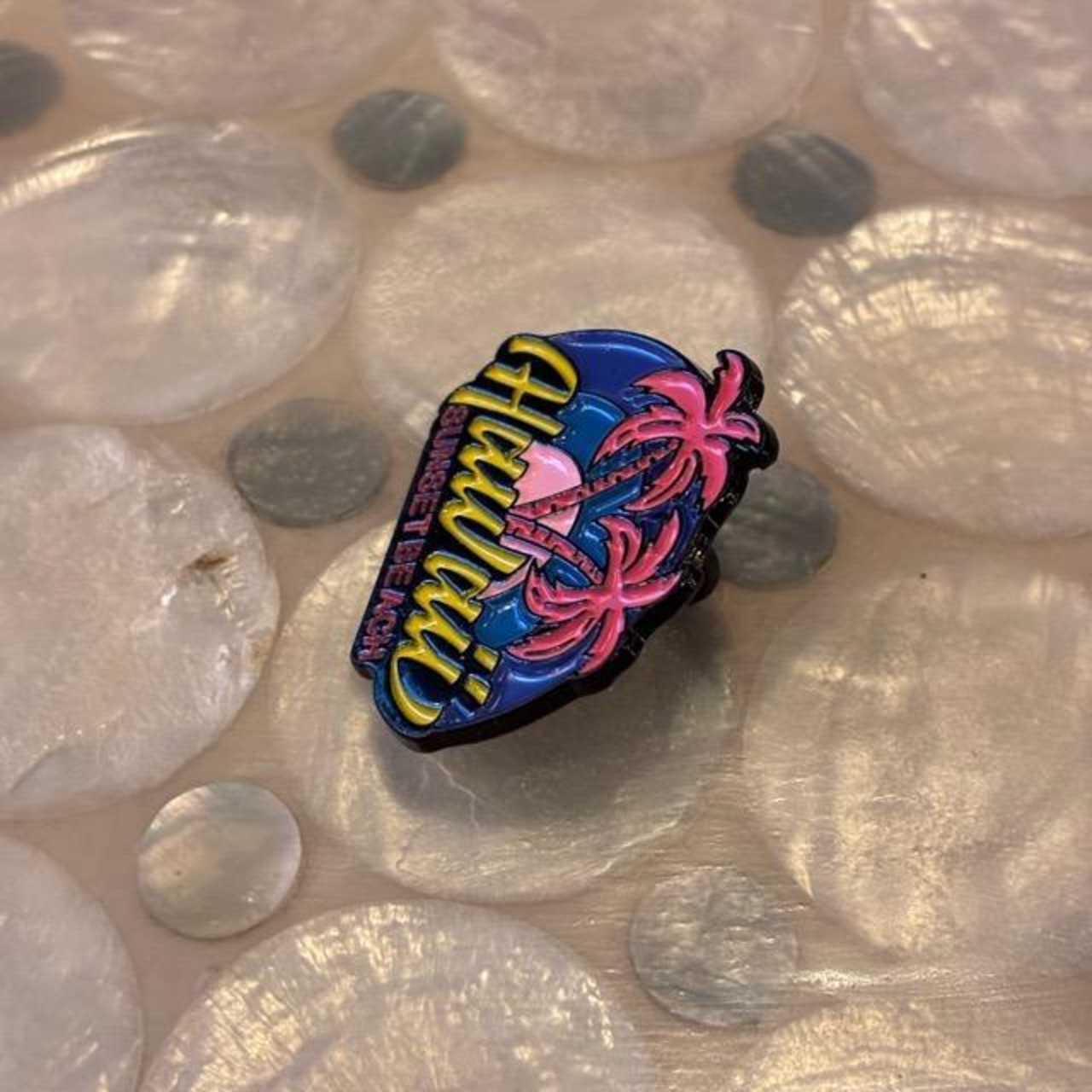TOPANGA Jewelry　 Pin Brooch　Hawaii SUNSET BEACH