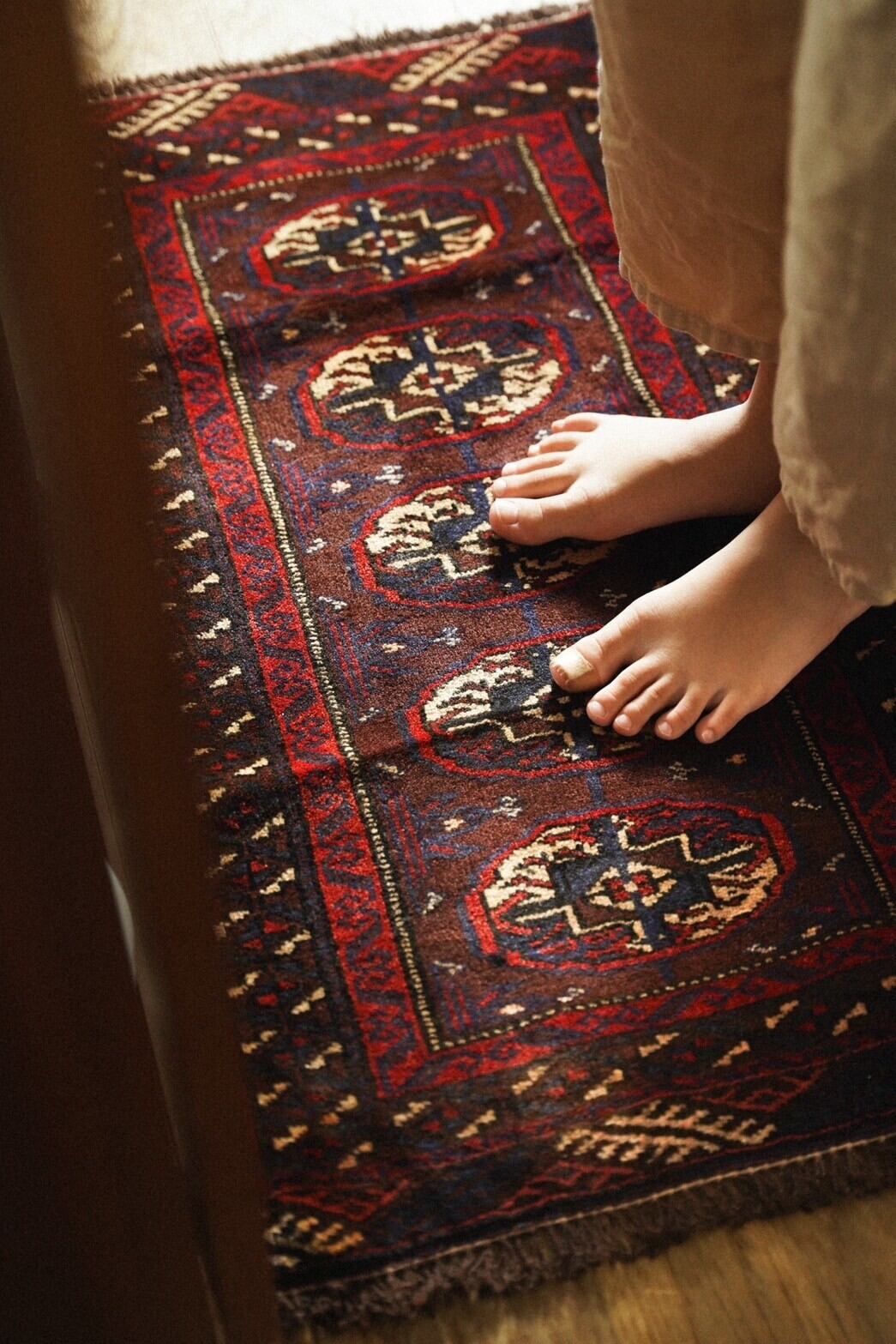 851 -Vintage Turkmen rug