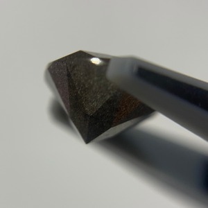 隕石（メテオライト）/ ルース, 7.8mm, 3.85cts
