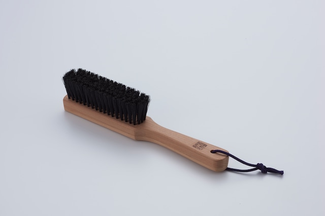 洋服ブラシ　スエード　スリムハンドル型　／　Clothes Brush　Suede　slim handle type