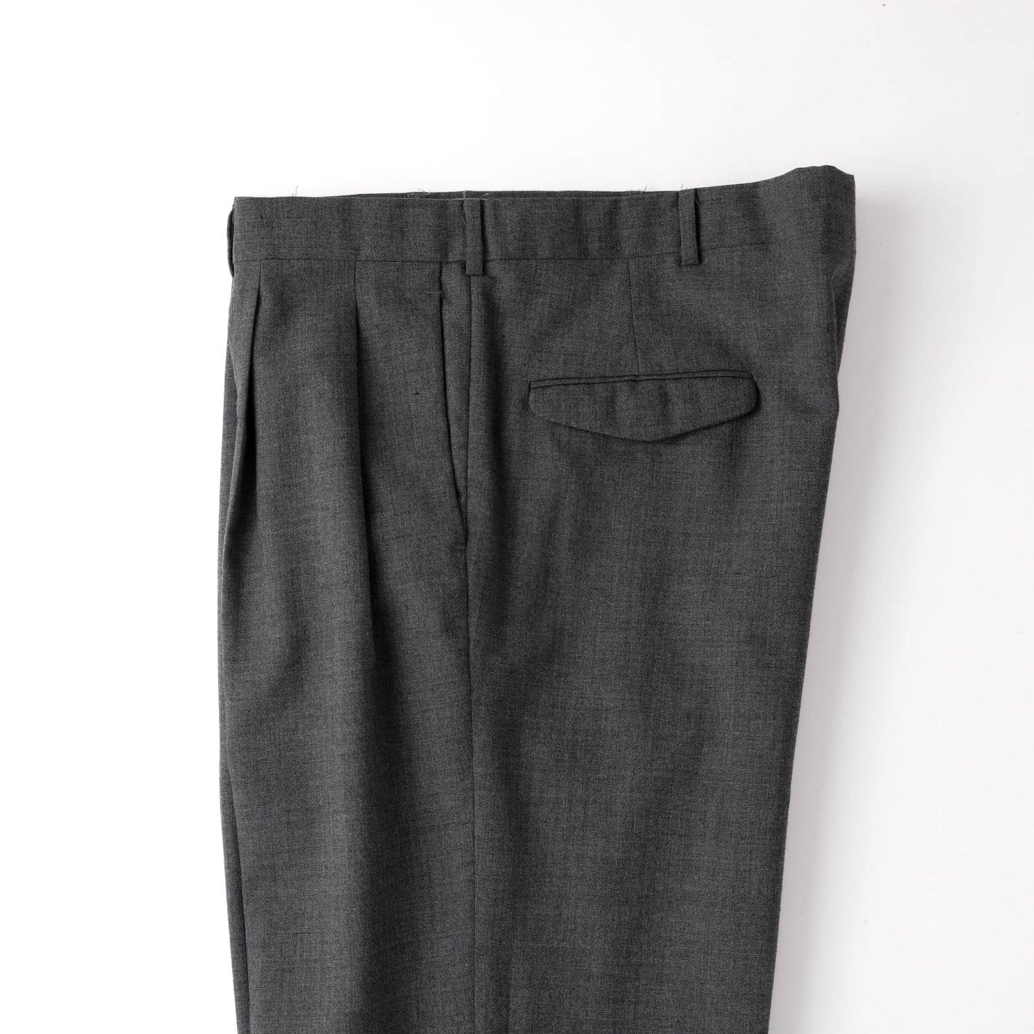 極美品】70s special vintage wool slacks pants W38 gray made in USA
