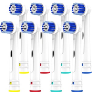【在庫のみ】Voguish 交換用歯ブラシヘッド Oral-B Braun対応 8本 プロフェッショナル 電動歯ブラシヘッド ブラウン オーラルB 用の 替えブラシ 互換ブラシ 詰め替え用 Pro 500/1000/1500/3000/5000/8000