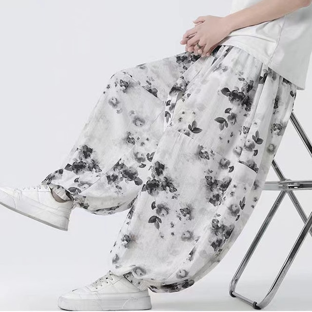 【之】★ズボン★グレー ファスナー デザイン 中国ファッション