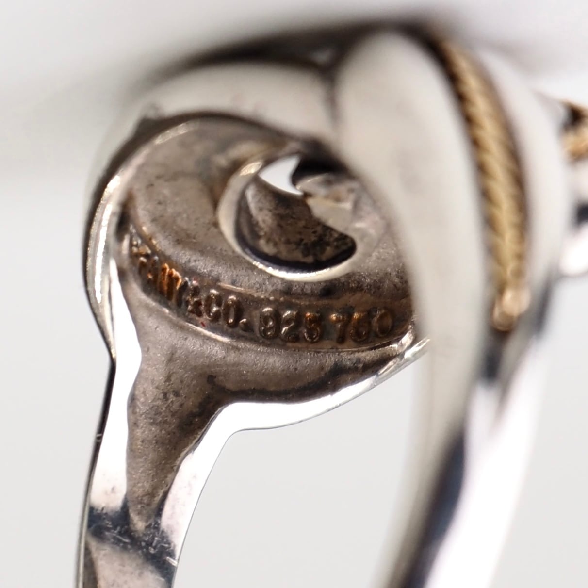 Tiffany&Co. 約10号 ツイストノット リング シルバー925 ティファニー
